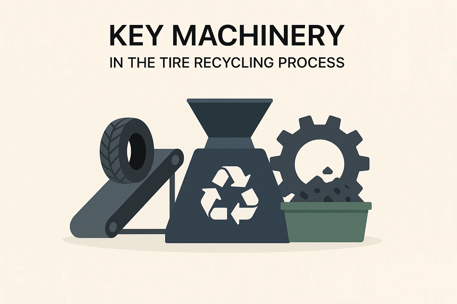 Key Machinery in the Tire Recycling Process
