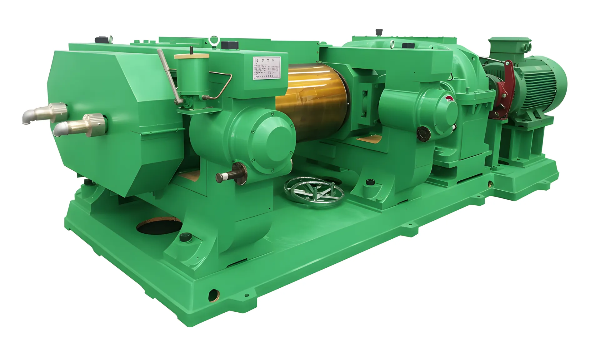Dual Drive Crackermill for Fine Rubber Grinding Machine